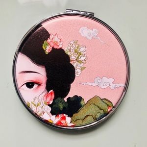 Brand new Painted Lady Pocket Mirror